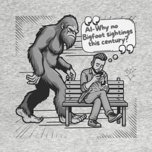 Bigfoot Humor T-Shirt